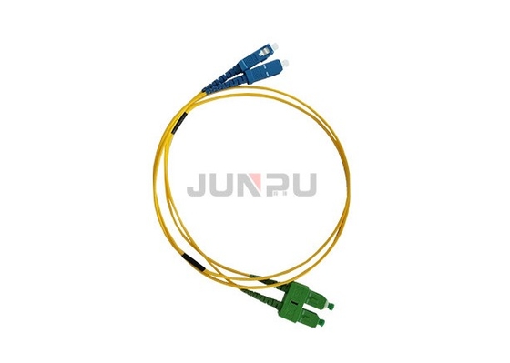 SC APC  Fiber Optic Patch Cable, duplex fiber optic patch cord supplier