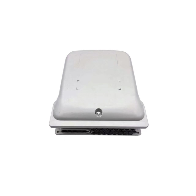 معدات الألياف البصرية FTTH المنتج مقاوم للماء 24 Core Terminal White Box IP65 Wall Method 2