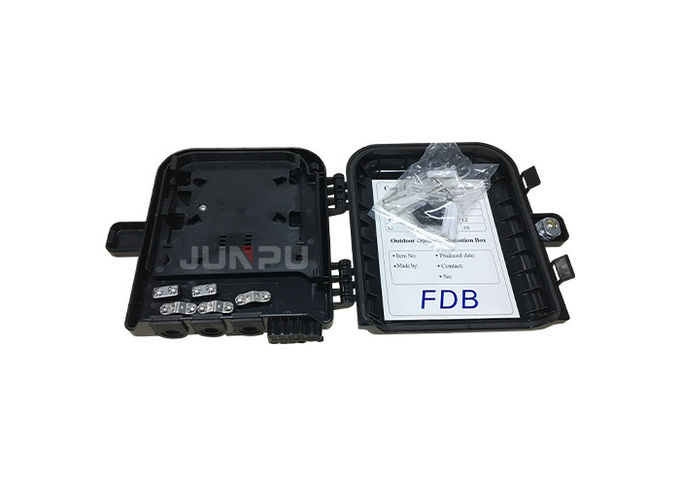 FTTH Fibre Terminal White Black IP65 Box Fiber Optic 8 Core Fiber Optic Cable ABS 0