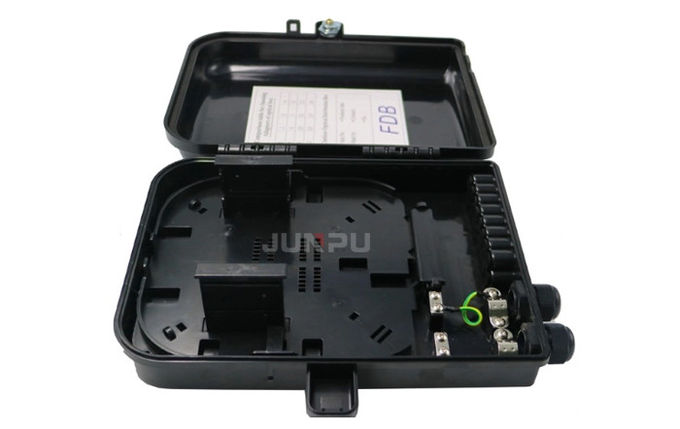 صندوق توزيع الألياف البصرية الخارجي Junpu 16 Core مع محول SC محمل بالكامل 1
