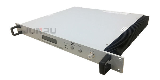10dbm الكيبل التلفزيوني الألياف البصرية الموجهة 1550 وحدة مع قوة احتياطية 1U 2