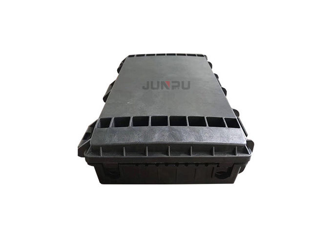 أنواع إغلاق Junpu الألياف البصرية السوداء مجهزة تجهيزا كاملا PP + GF ip68 0